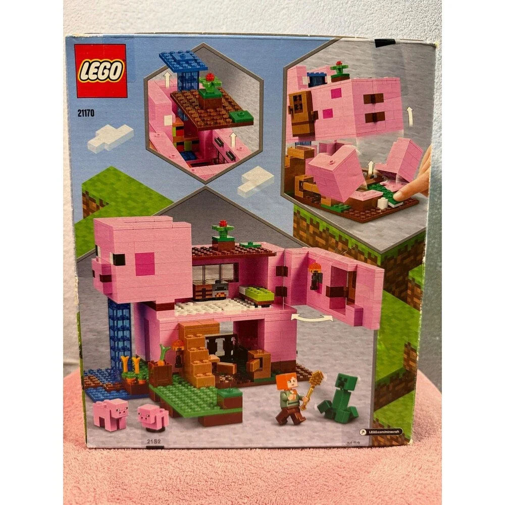LEGO Minecraft: The Pig House (21170) New in box, factory sealed, complete